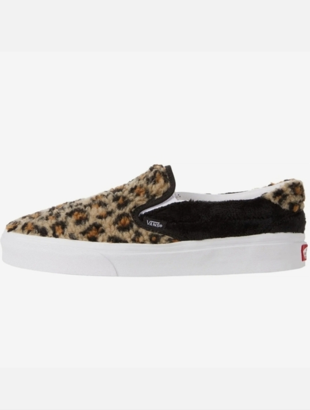 Vans Slip-On 59 Sherpa Leopard / Black Sneakers